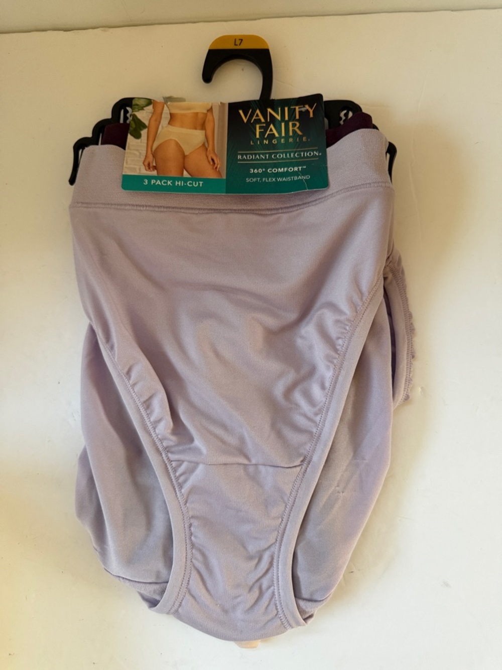New Vanity Fair 3 Pack Hi-Cut